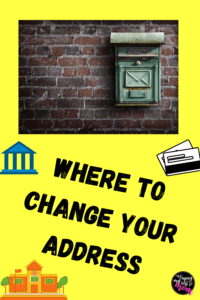 Changing your Address when you move - Trying My Best To Mom